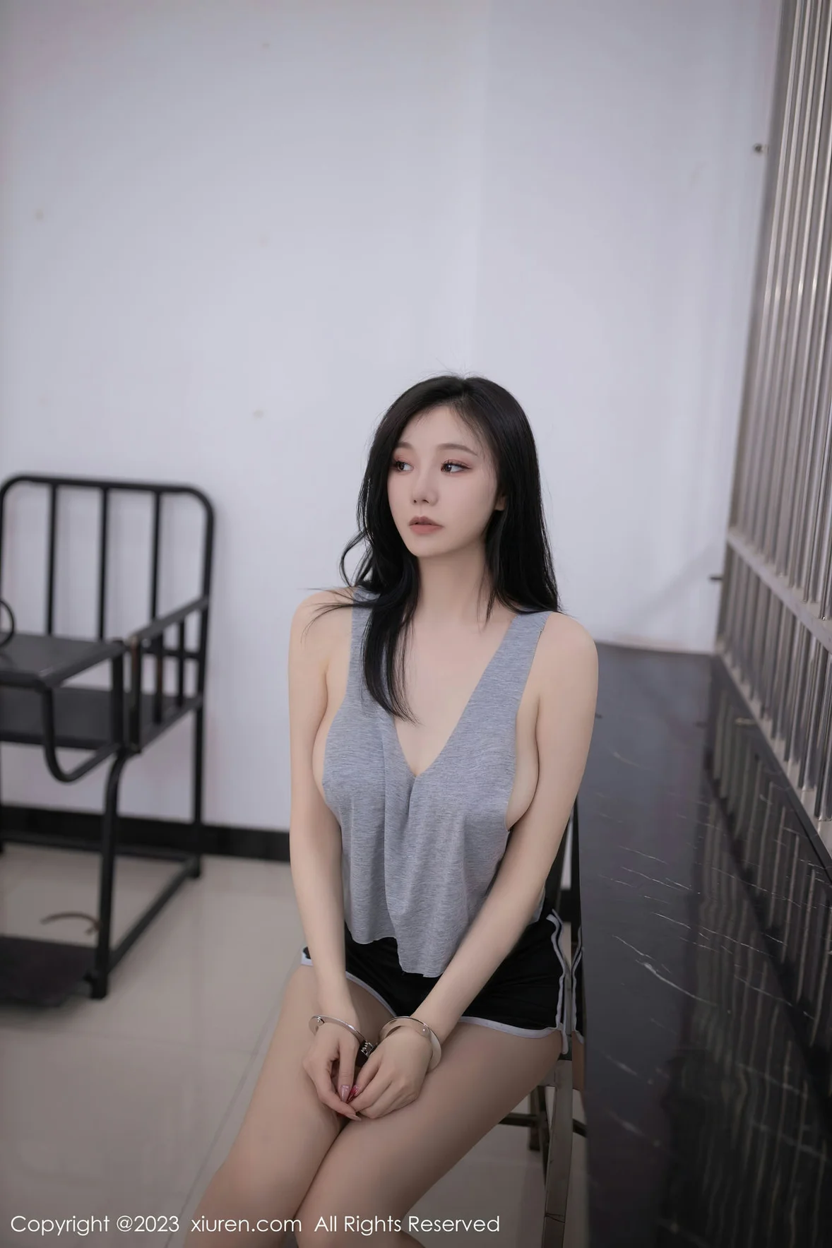  XiuRen 秀人 No.7170 安然anran 女子审问室主题性感写真 [80P]