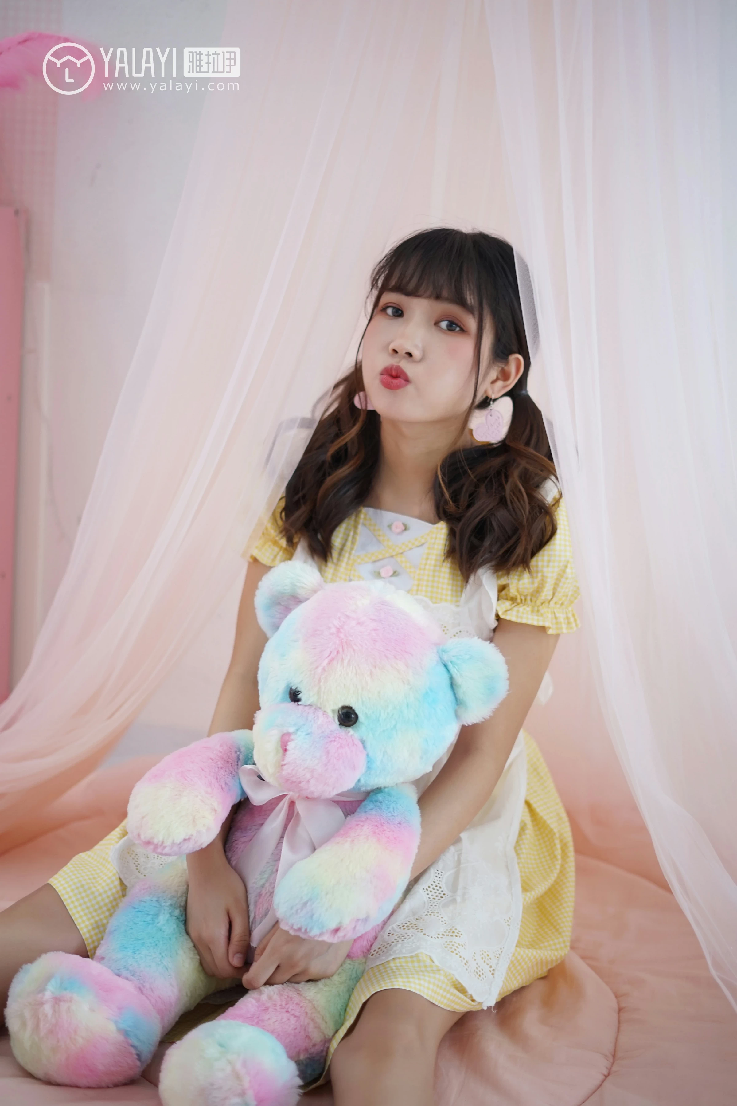 [YALAYI雅拉伊]NO.076 可爱女仆 公主小兔子 情趣制服连衣裙性感私房写真集第3张