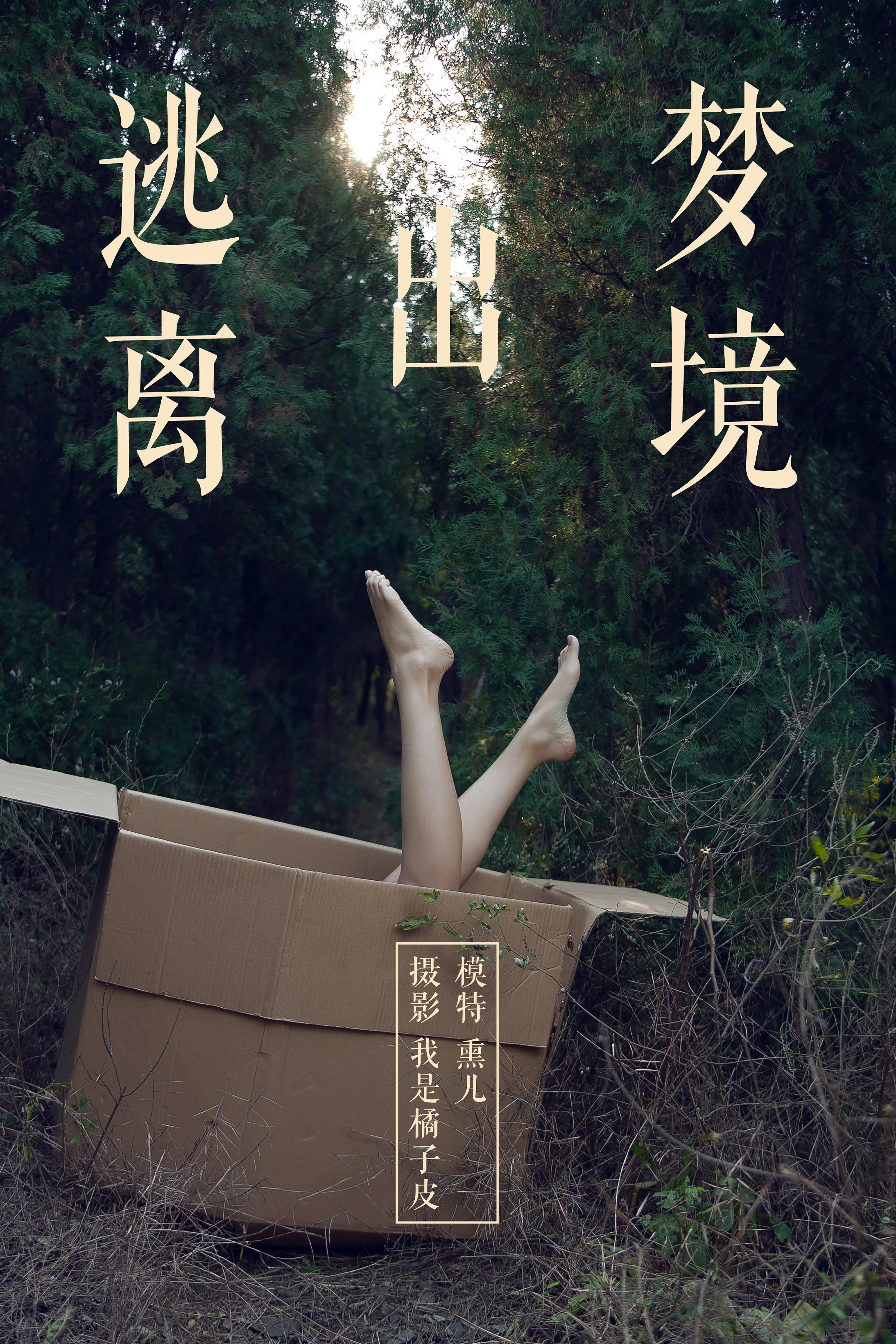 [YALAYI雅拉伊]NO.130 逃离出梦境 熏儿 黑色透视情趣连体内衣性感私房写真集第1张