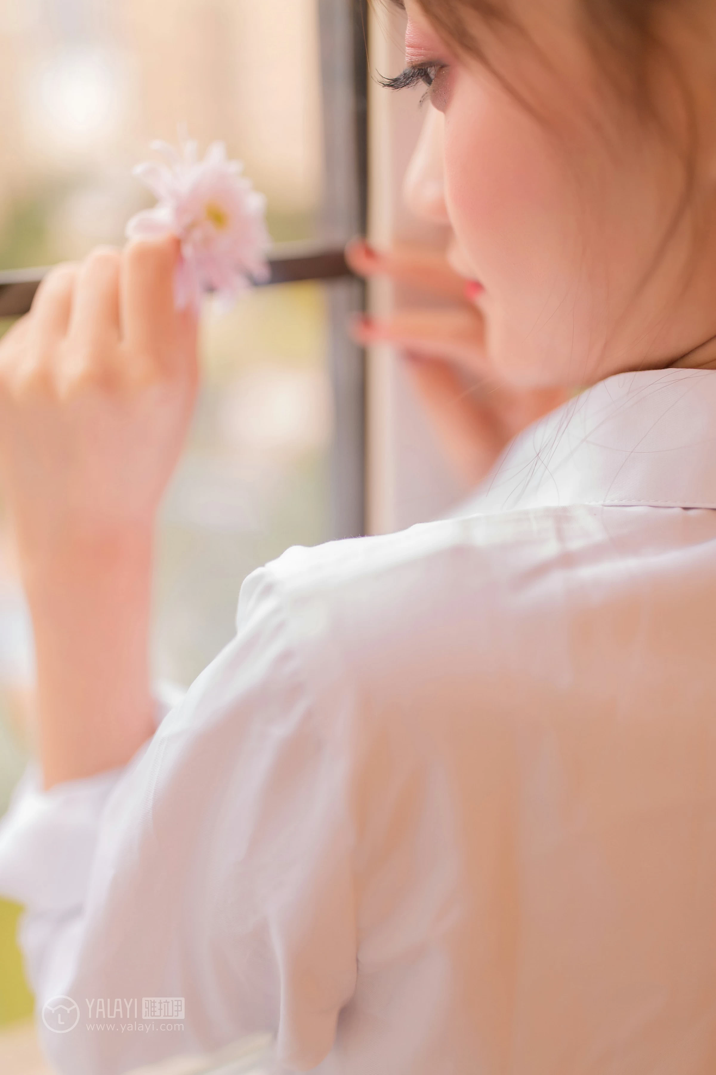 [YALAYI雅拉伊]NO.138 粉黛少女 李诗雨 高中女生制服与短裙加白色内衣性感私房写真集第5张