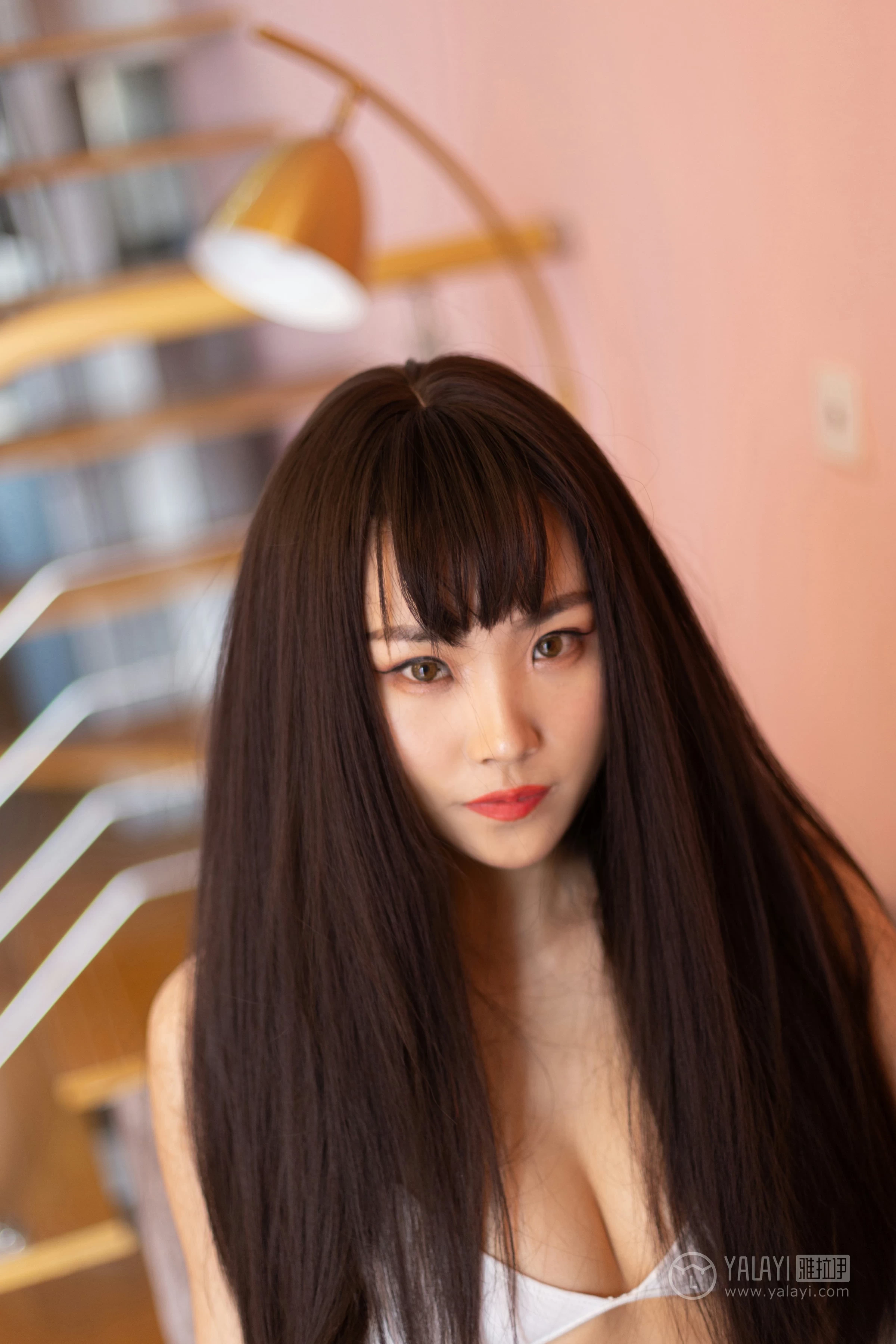 [YALAYI雅拉伊]No.285 勾股定律 沫沫 白色紧身内衣性感私房写真集第17张