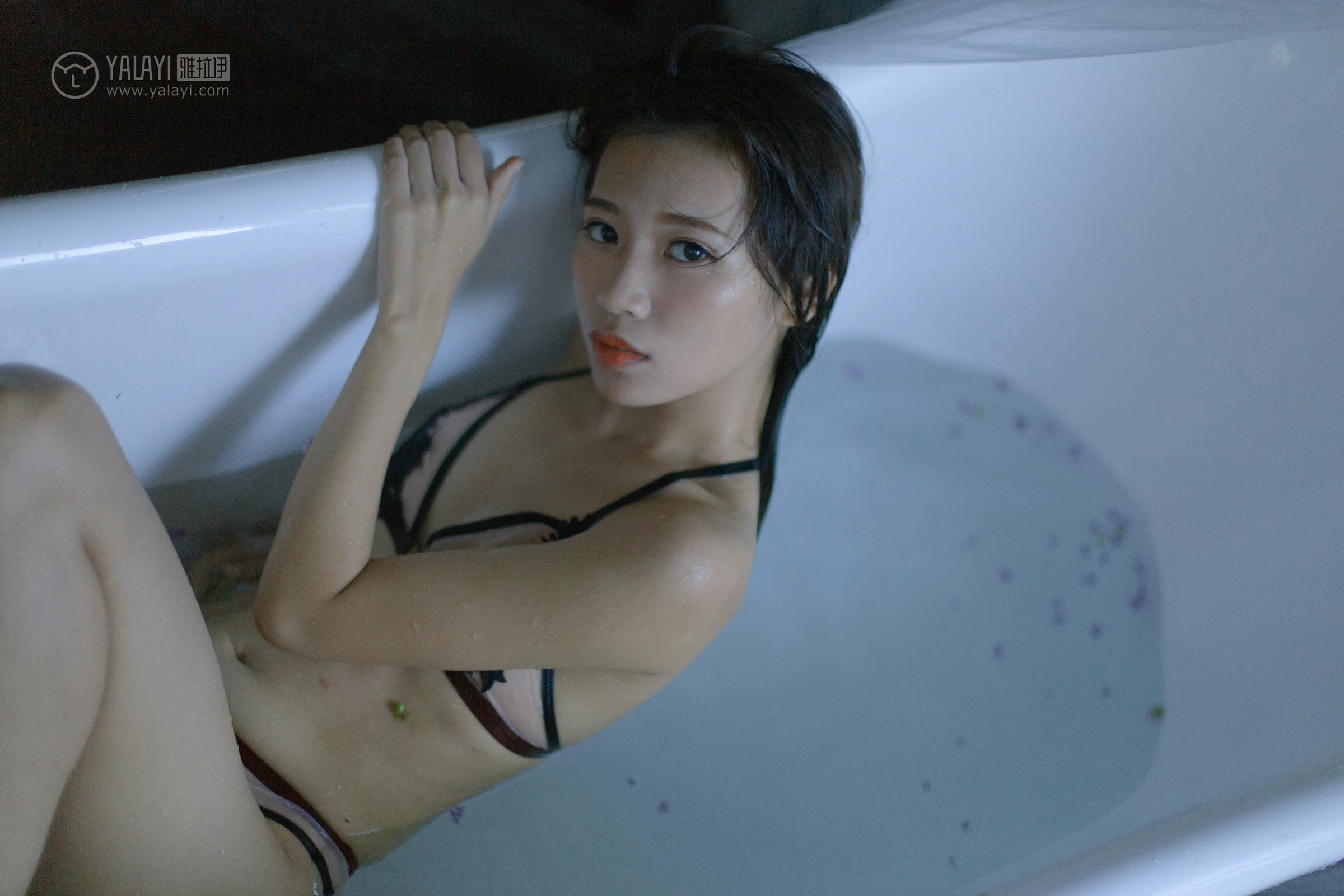 [YALAYI雅拉伊]No.360 出水芙蓉 丽雅 透视情趣内衣性感私房写真集第13张
