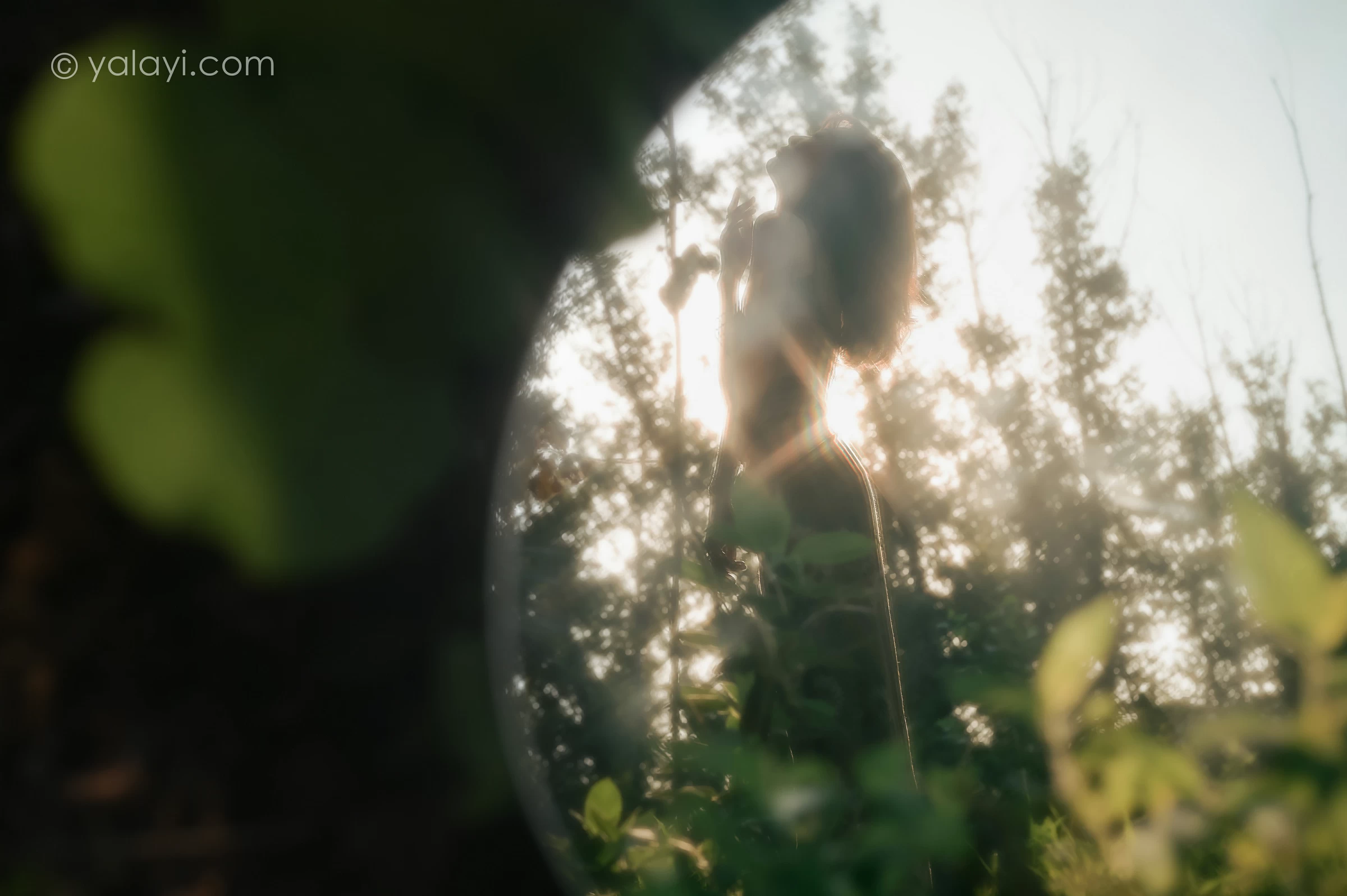 [YALAYI雅拉伊]NO.691 《梦境》 佳佳 橙色性感小背心加短裙私房写真第11张