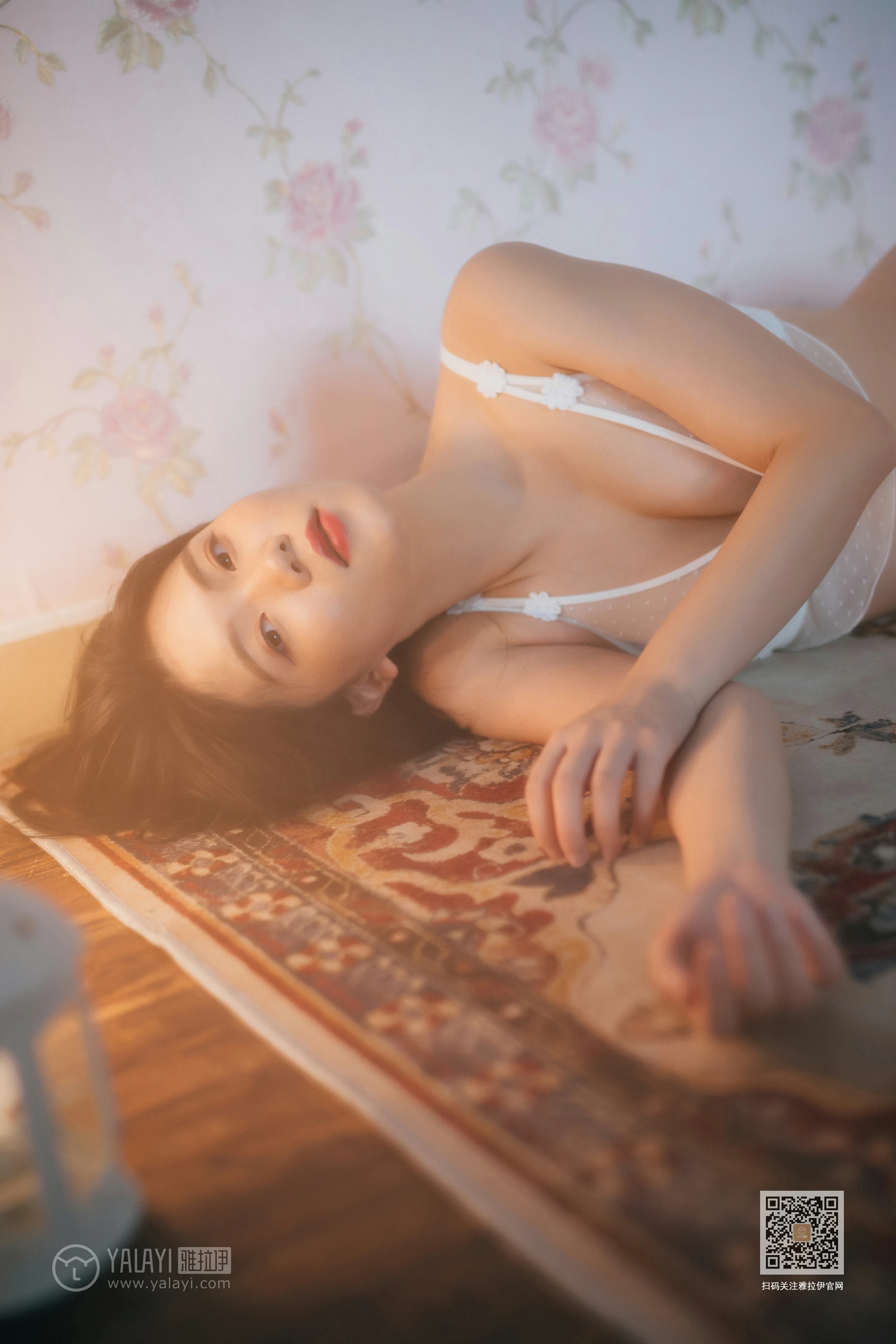 [YALAYI雅拉伊]Vol.451 唯一的你 倪倪 白色透视情趣内衣性感私房写真集第8张