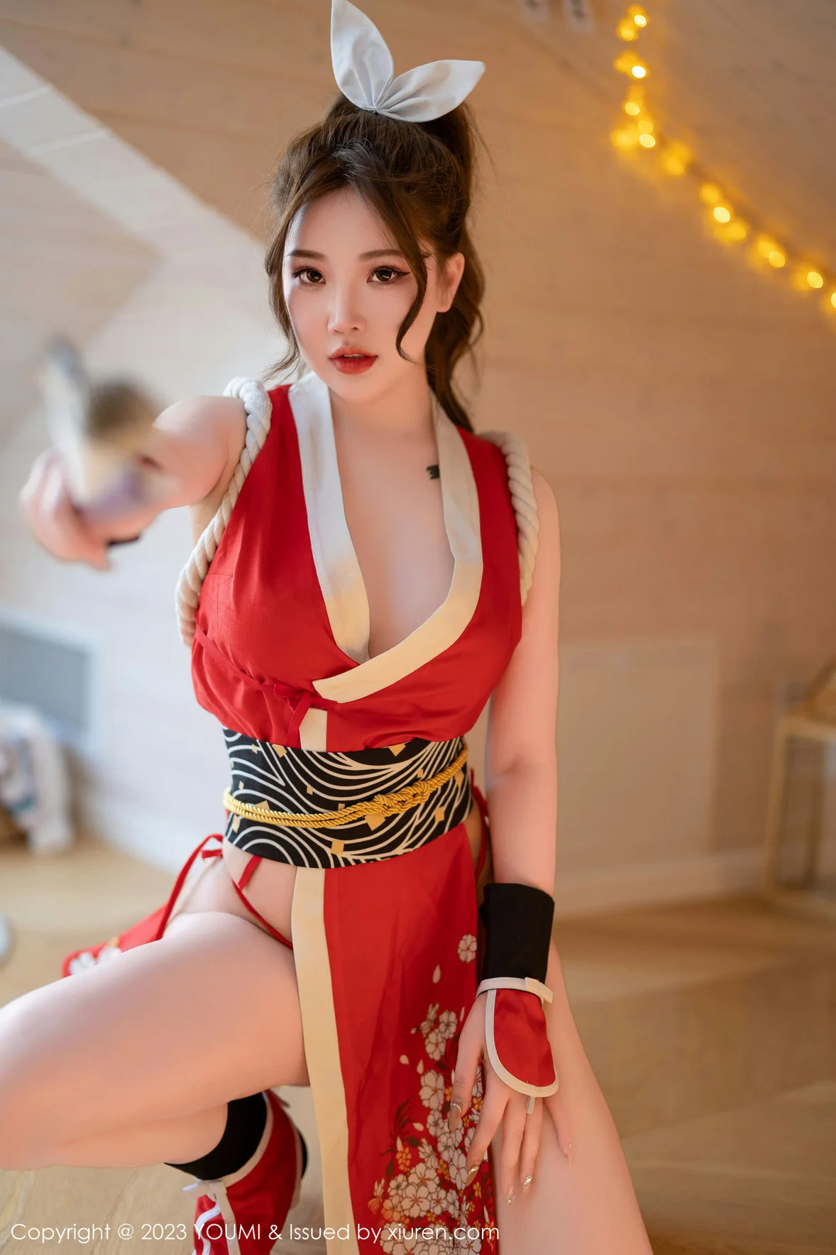  YOUMI 尤蜜荟 Vol.962 小海臀Rena 不知火舞cosplay性感写真 [71P]第2张