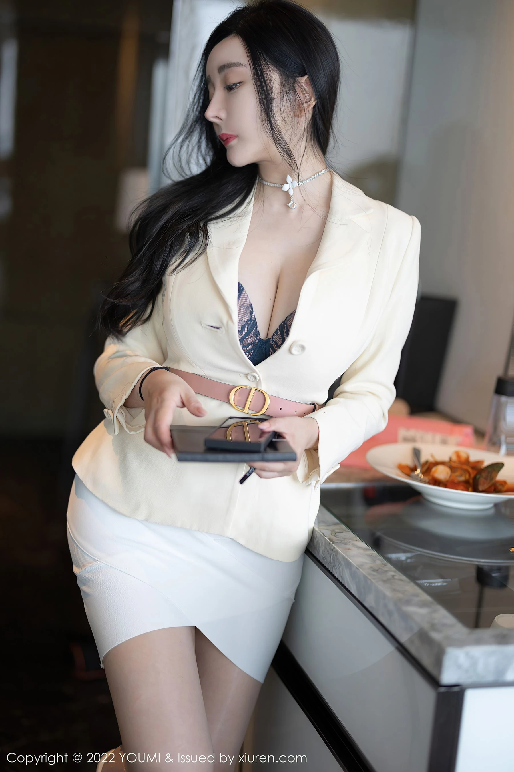  尤蜜荟 VOL.769 允爾 丝袜美臀第16张