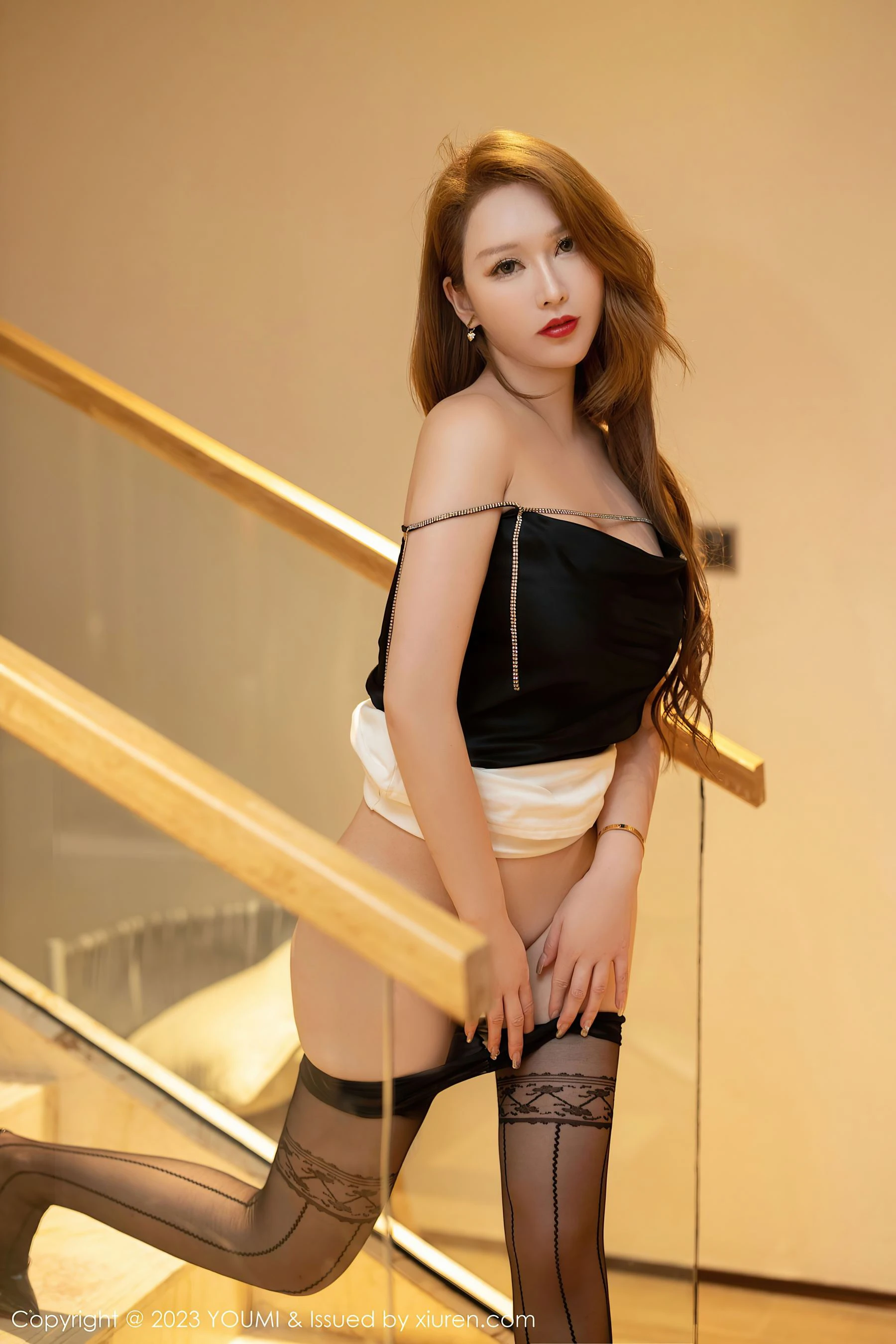  尤蜜荟 VOL.898 尤妮丝Egg 黑丝美臀第3张